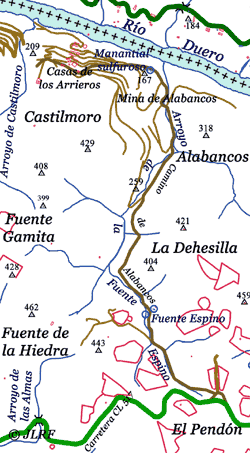 Mapa Alabancos