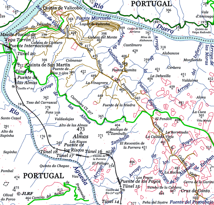 Mapa Calzada Vieja