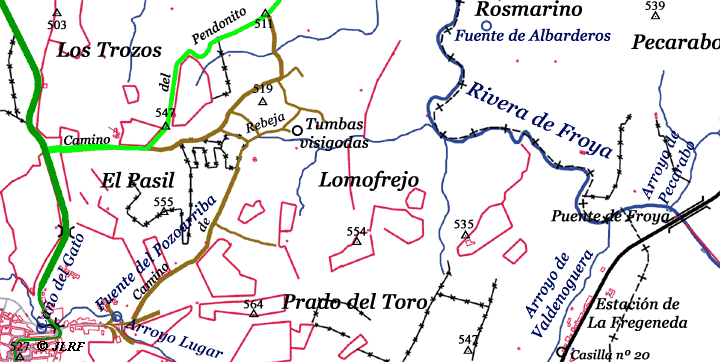 Mapa Rebeja