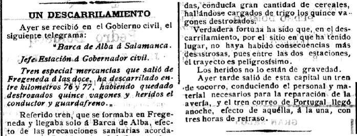 Accidente ferroviario
