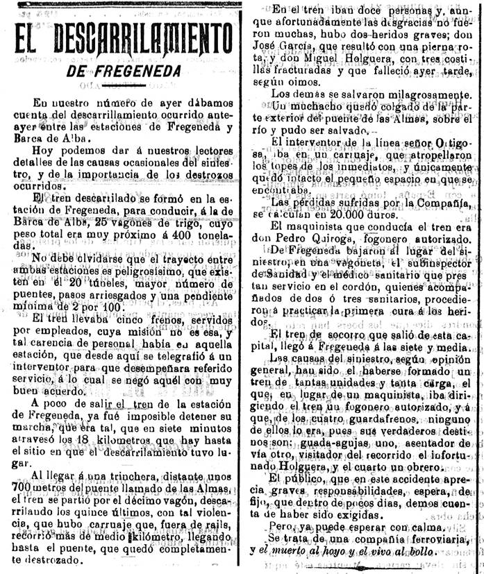 Accidente ferroviario