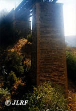 1º pilar del puente de los Riscos