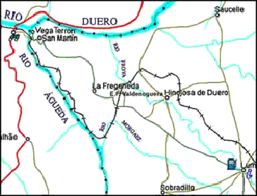 Mapa Ferrocarril